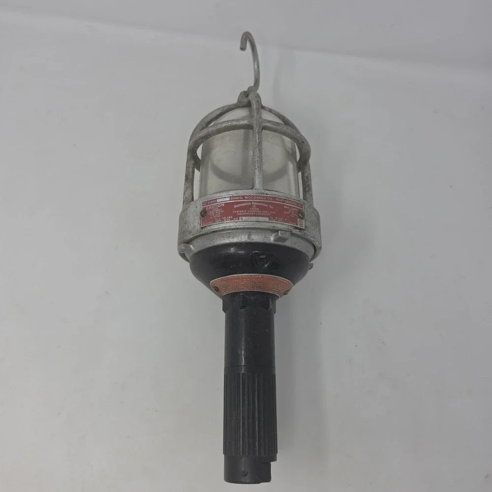 Unusual Vintage Trouble / Drop Light, Explosion Proof, Industrial, Steam Punk!
